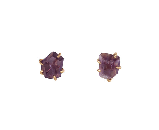 Variance Objects Amethyst Stud Earrings