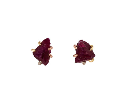 Ruby Stud Earrings