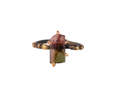 Variance Objects Watermelon Tourmaline Ring