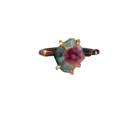 Variance Objects Watermelon Tourmaline Ring