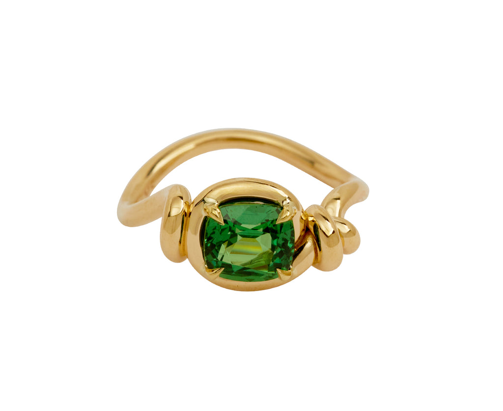 Tsavorite Garnet Ring