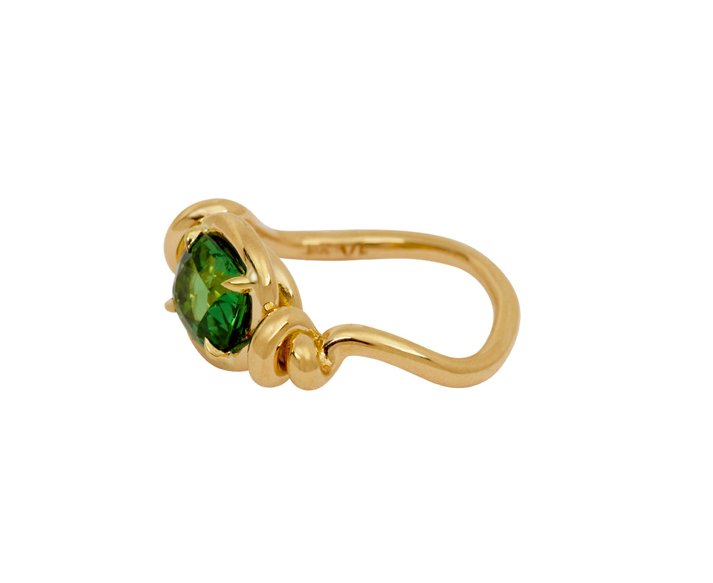 Tsavorite Garnet Ring