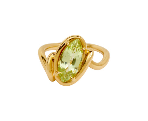 Marquise Chrysoberyl Ring