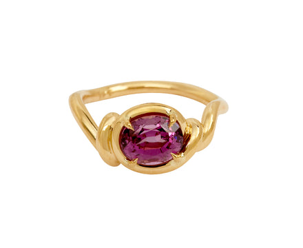 Oval Garnet Ring