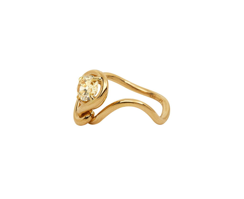 Oval Modified Brilliant Diamond Ring