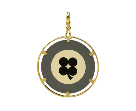 Francesca Villa Money Go Round Four Leaf Clover Pendant ONLY