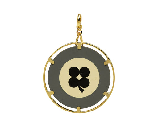 Francesca Villa Money Go Round Four Leaf Clover Pendant ONLY