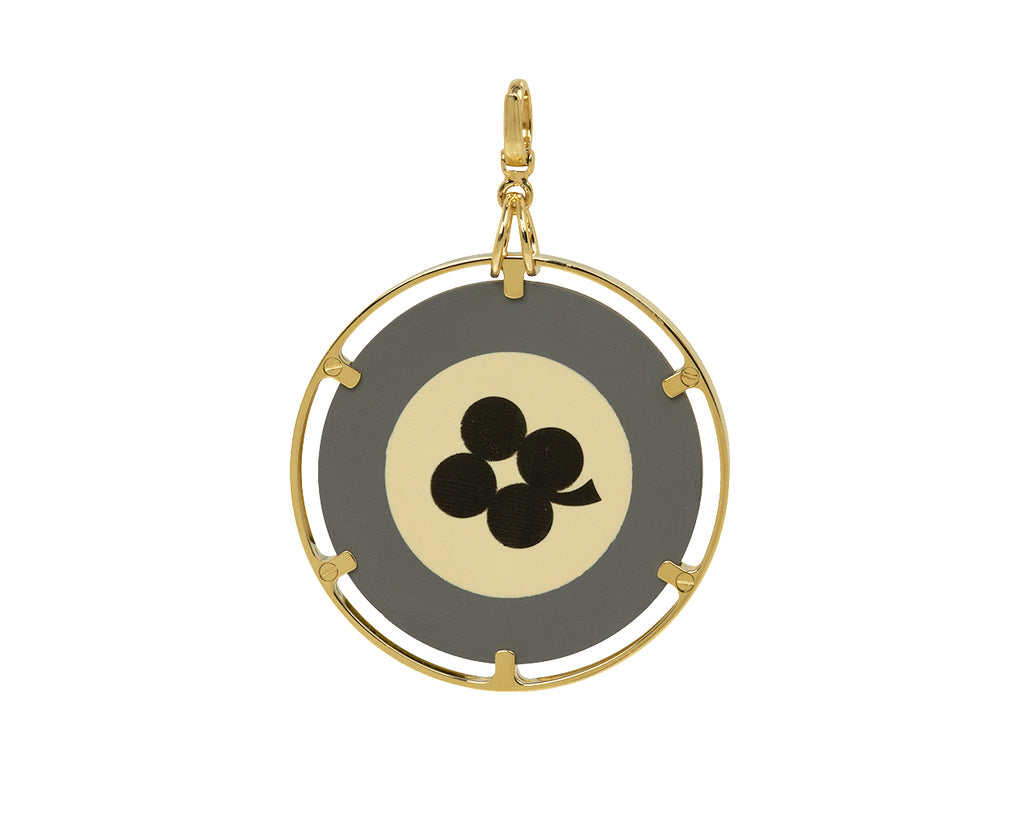 Money Go Round Four Leaf Clover Pendant ONLY