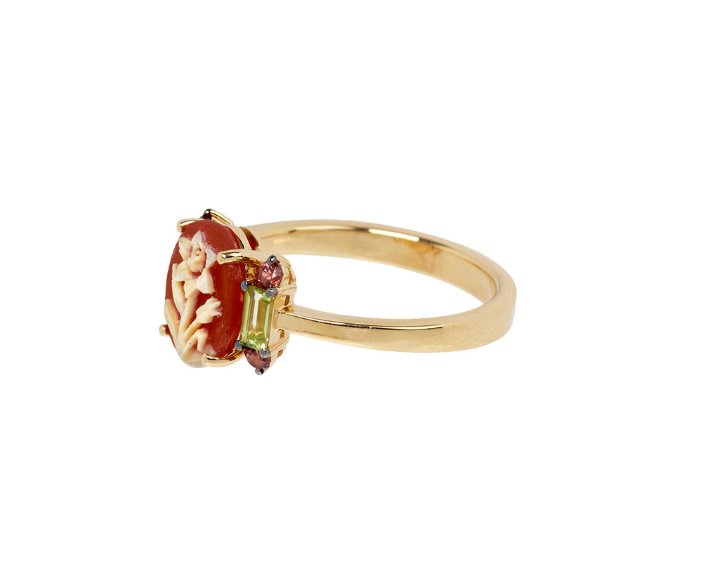 Peace Garden Spring Ring