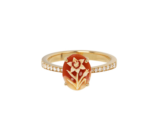 Peace Garden Spring Diamonds Ring