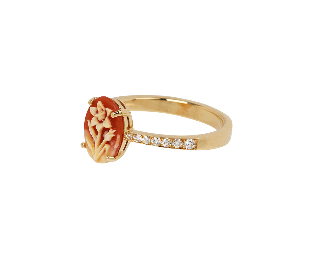 Peace Garden Spring Diamonds Ring
