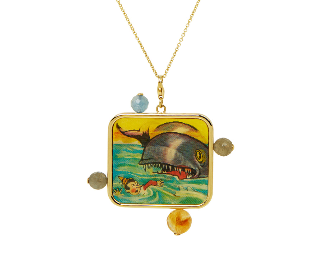 Abracadabra Luxe the Whale Necklace