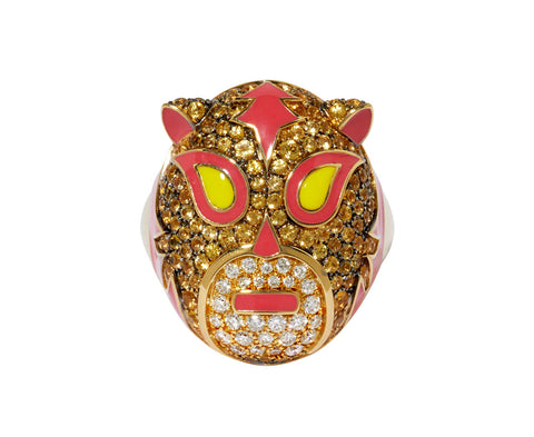 The Pink Tiger Wrestlers Ring
