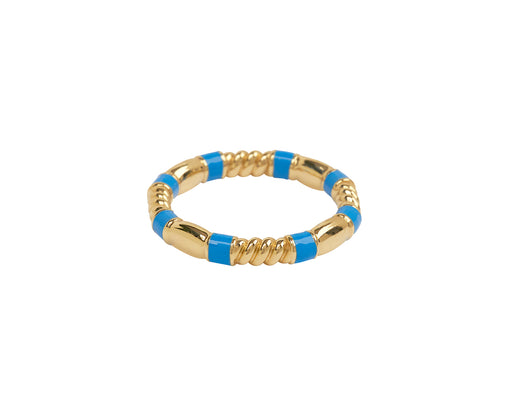 The Blue Twist Ring