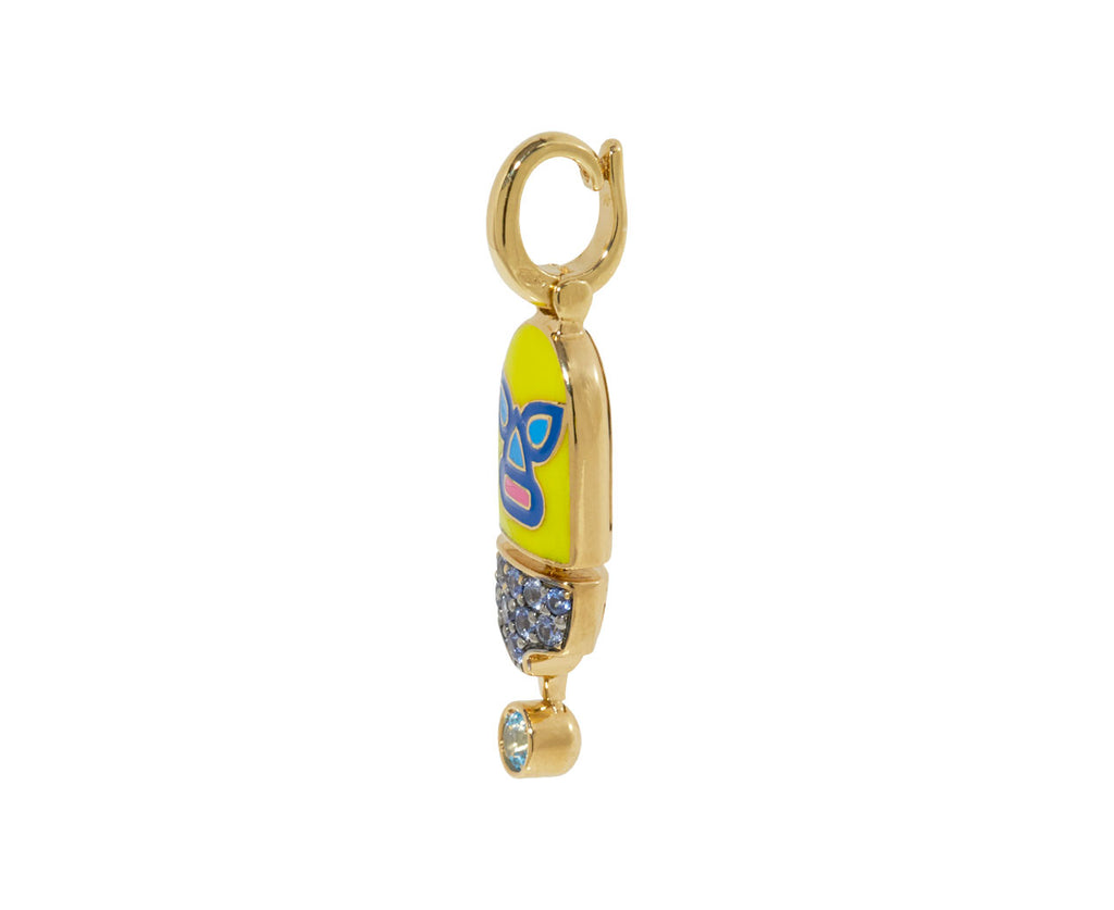 The Hurricane Sees Blue Luchadores Pendant ONLY