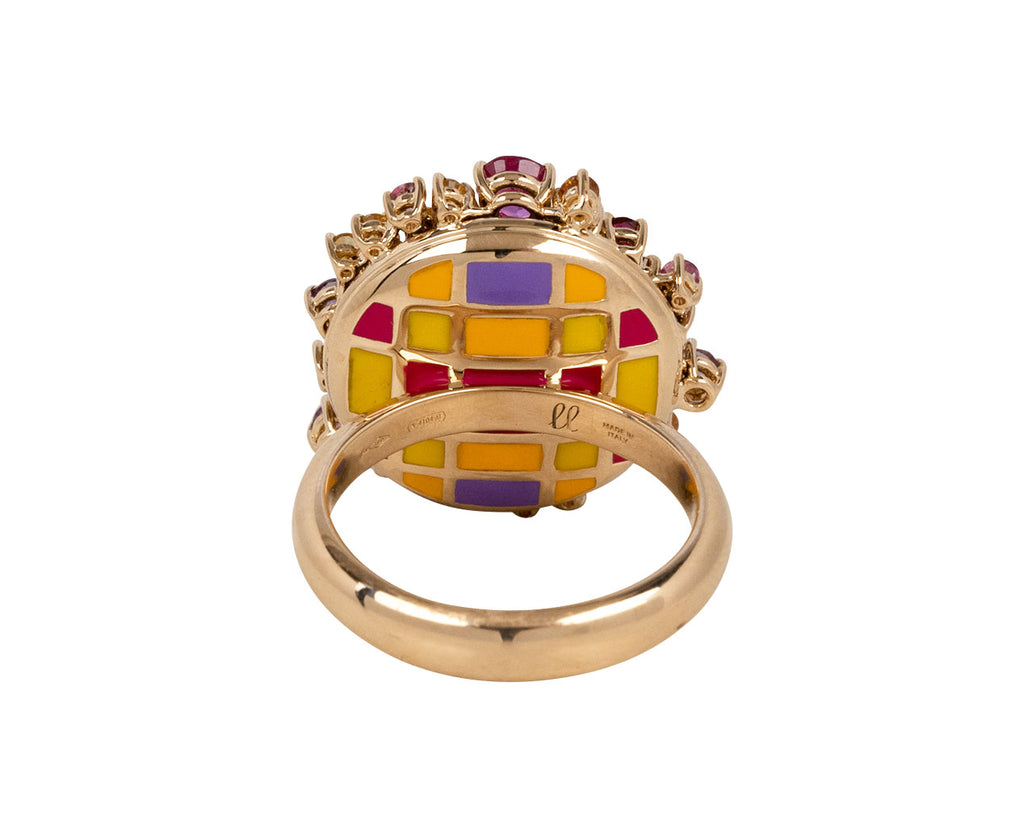 Purple Twiggy Ring