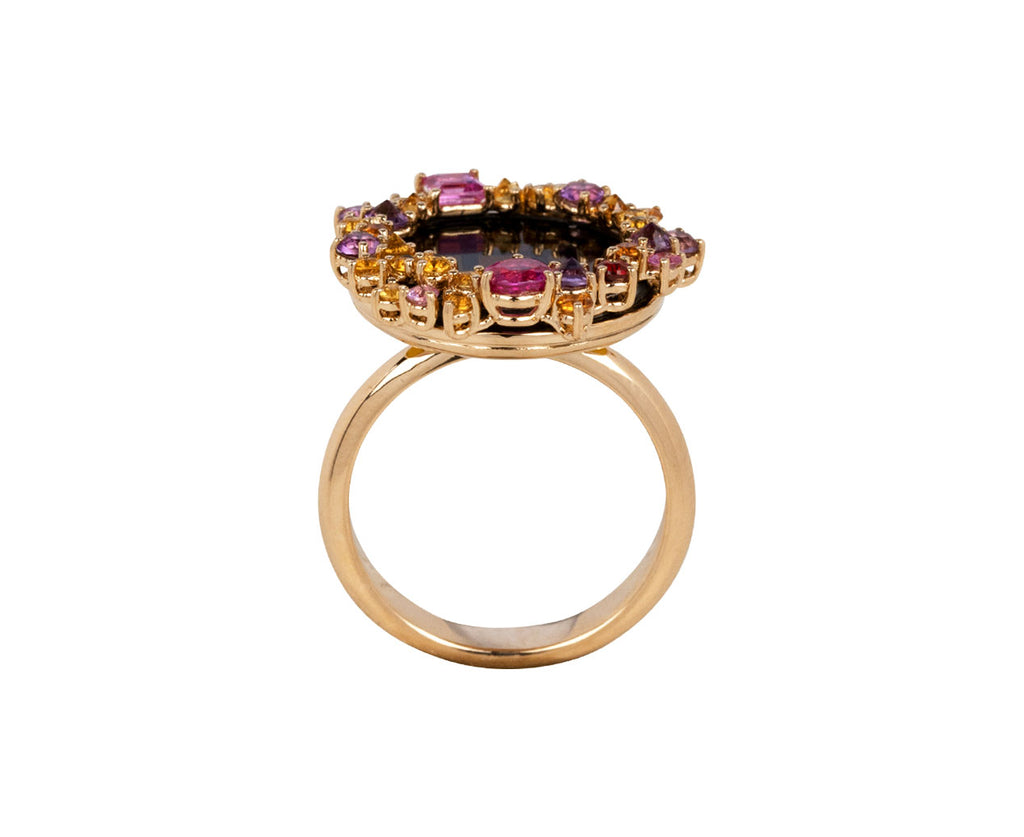 Purple Twiggy Ring