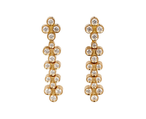 Diamond Clique Cascade Earrings