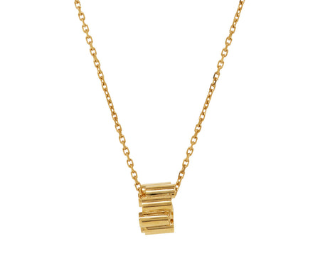 Gold Edge Pendant Necklace - TWISTonline 