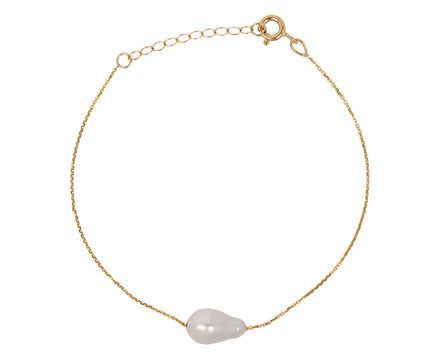 White/Space Pearl Baby Baroque Bracelet