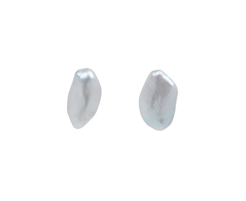 White/Space Lagniappe Pearl Studs\White/Space Lagniappe Pearl Studs