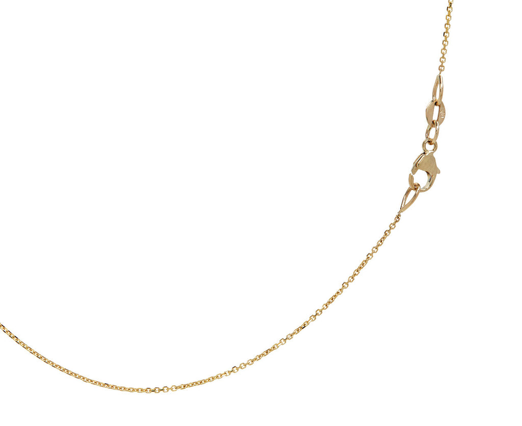 White/Space Solo Diamond Necklace - Closure
