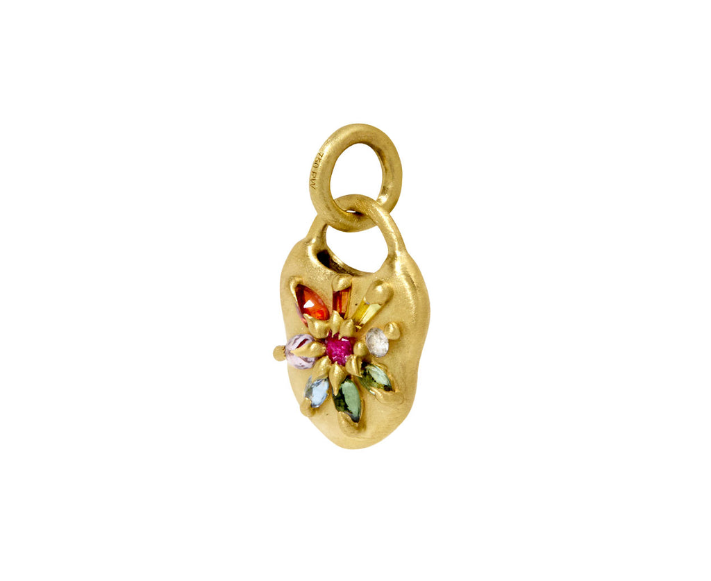 Rainbow Fantalsle Padlock Charm Pendant ONLY