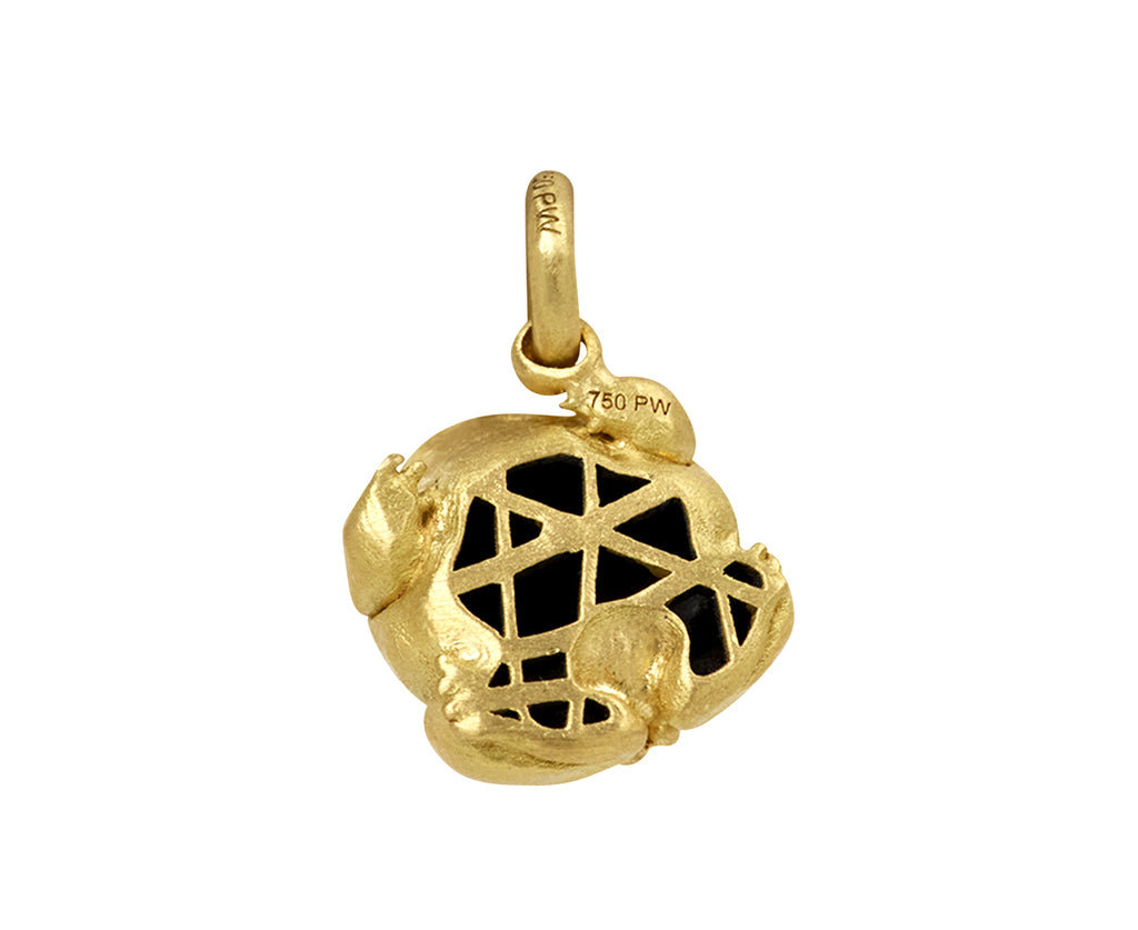 Small Rainbow Toad Charm Pendant ONLY