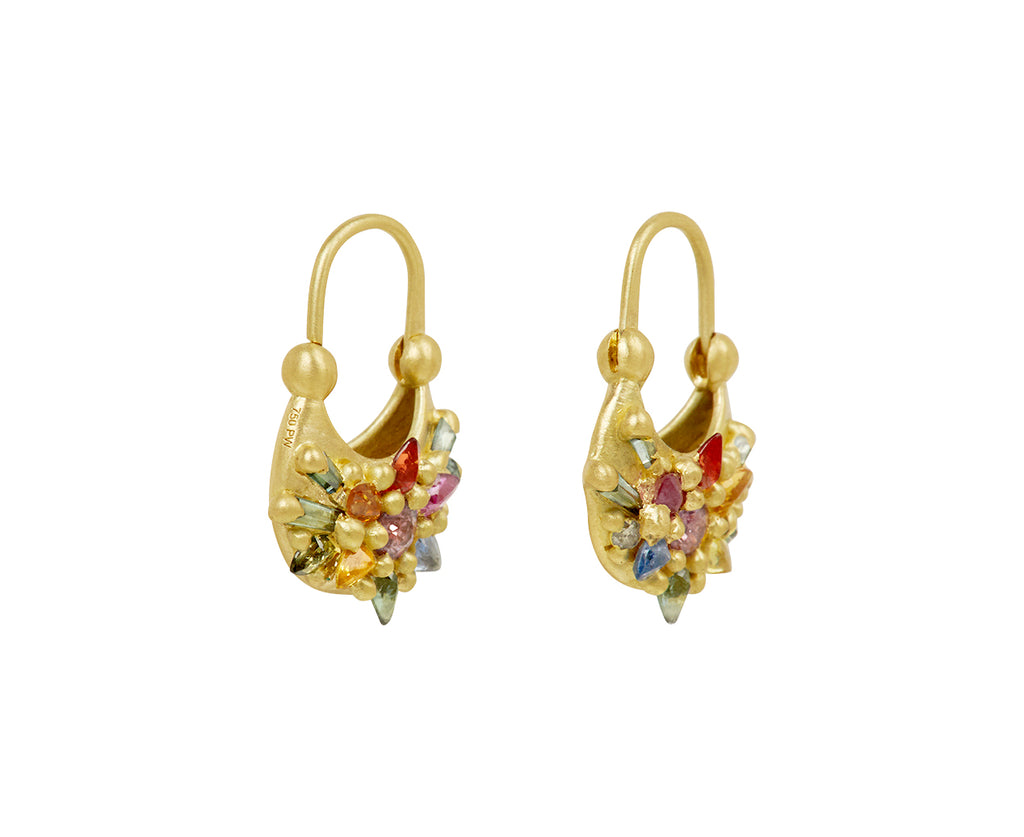 Blossom Crush Lily Pond Moon Earrings