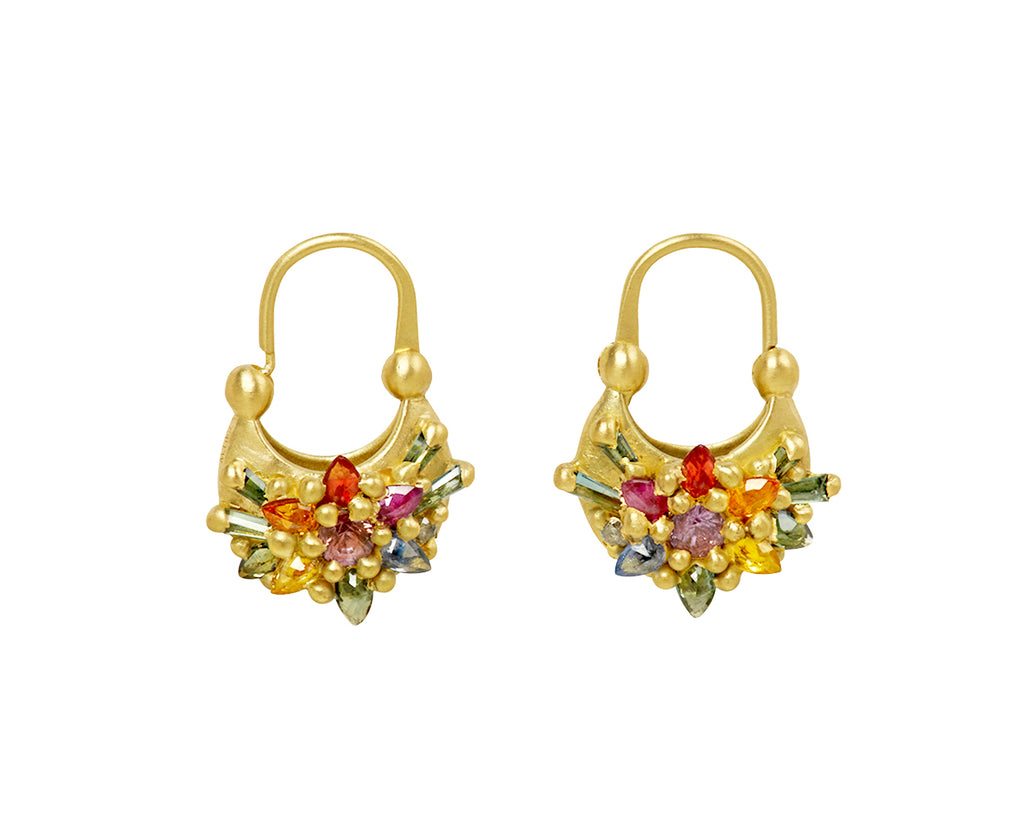 Blossom Crush Lily Pond Moon Earrings