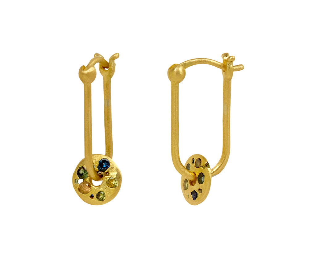 Cypress Ula Mini Spinner Hoop Earrings