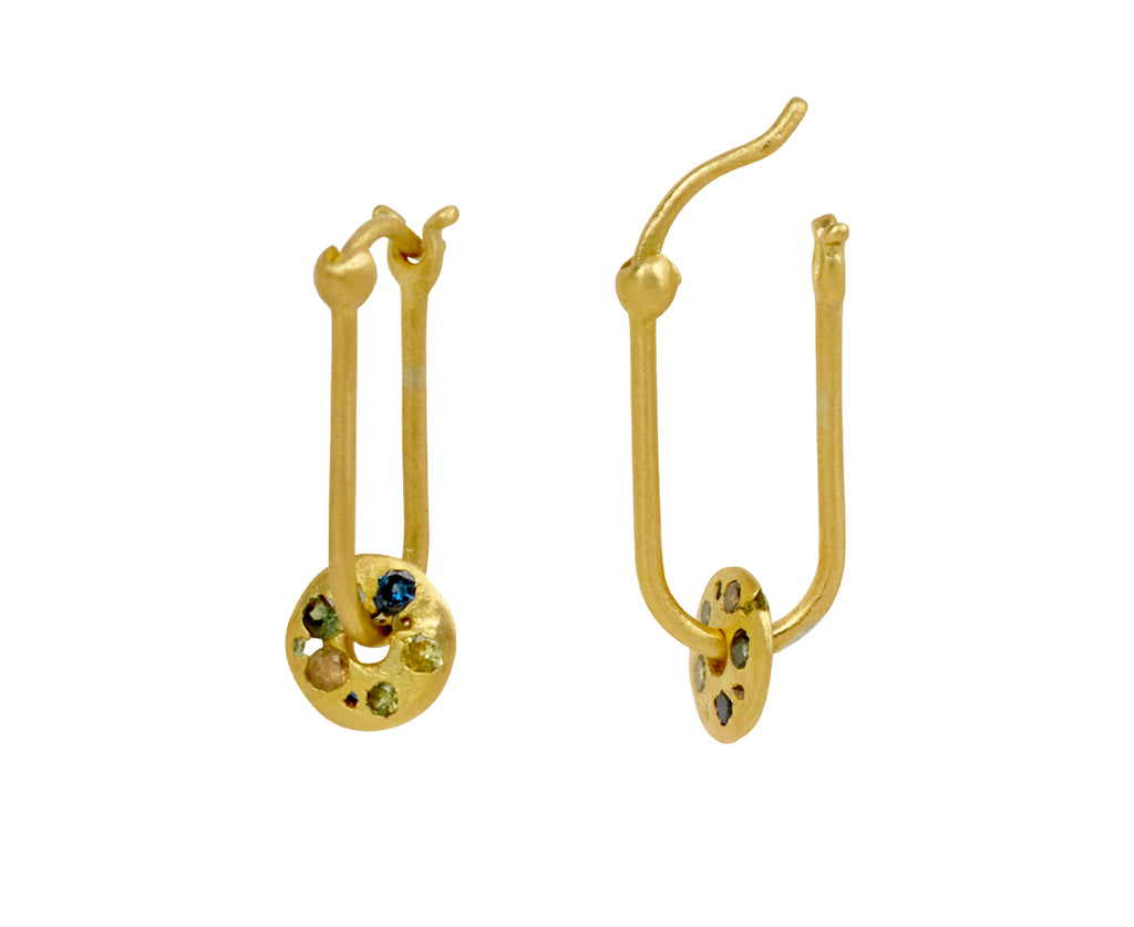 Cypress Ula Mini Spinner Hoop Earrings