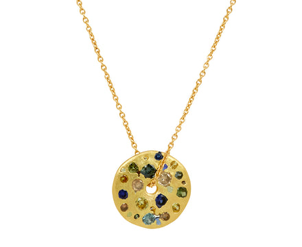 Cypress Celeste Spinner Necklace