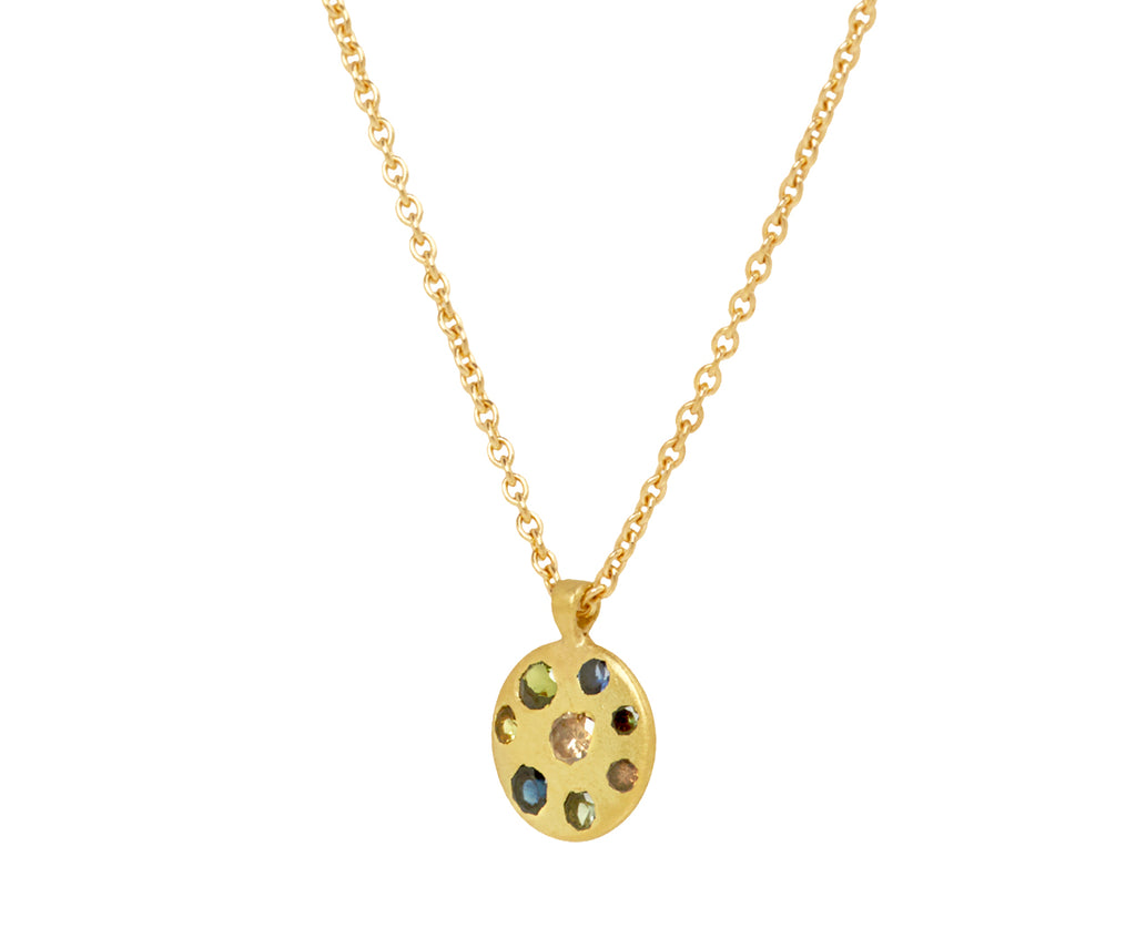 Medium Cypress Celeste Necklace