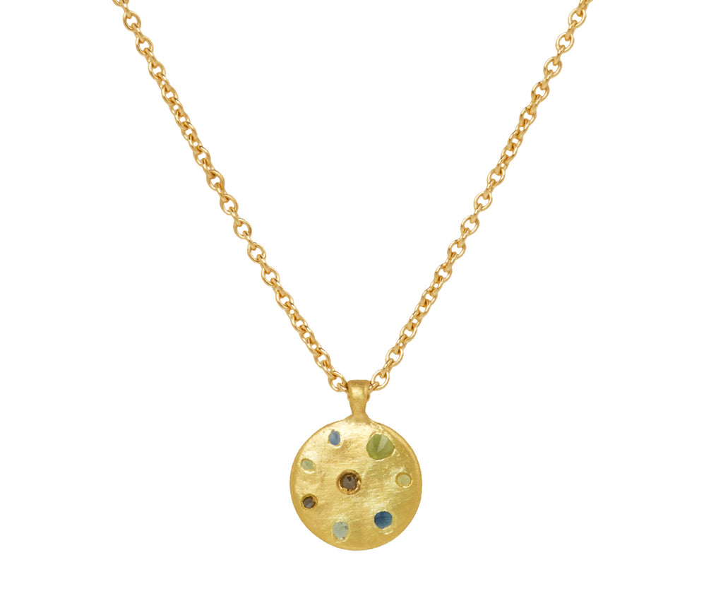 Medium Cypress Celeste Necklace