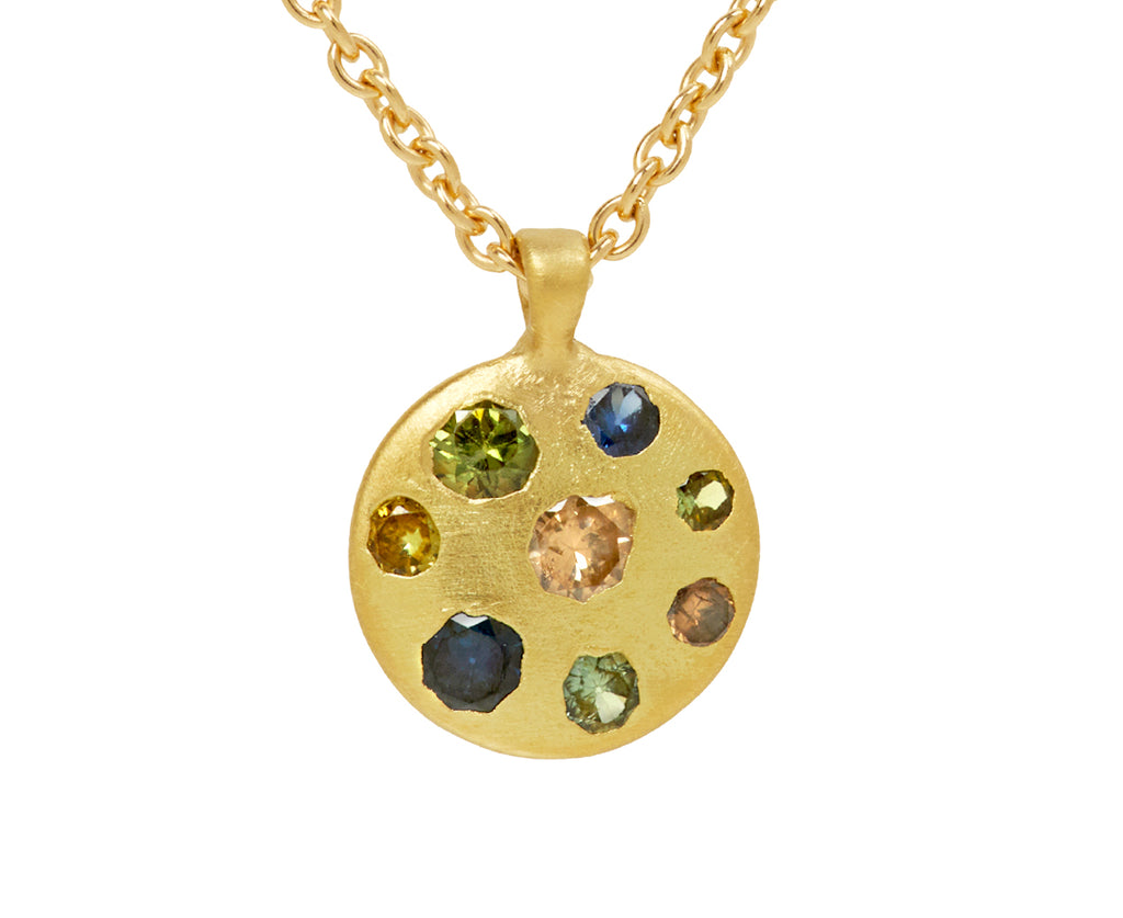 Medium Cypress Celeste Necklace