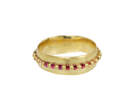 Wide Rainbow Nina Ring