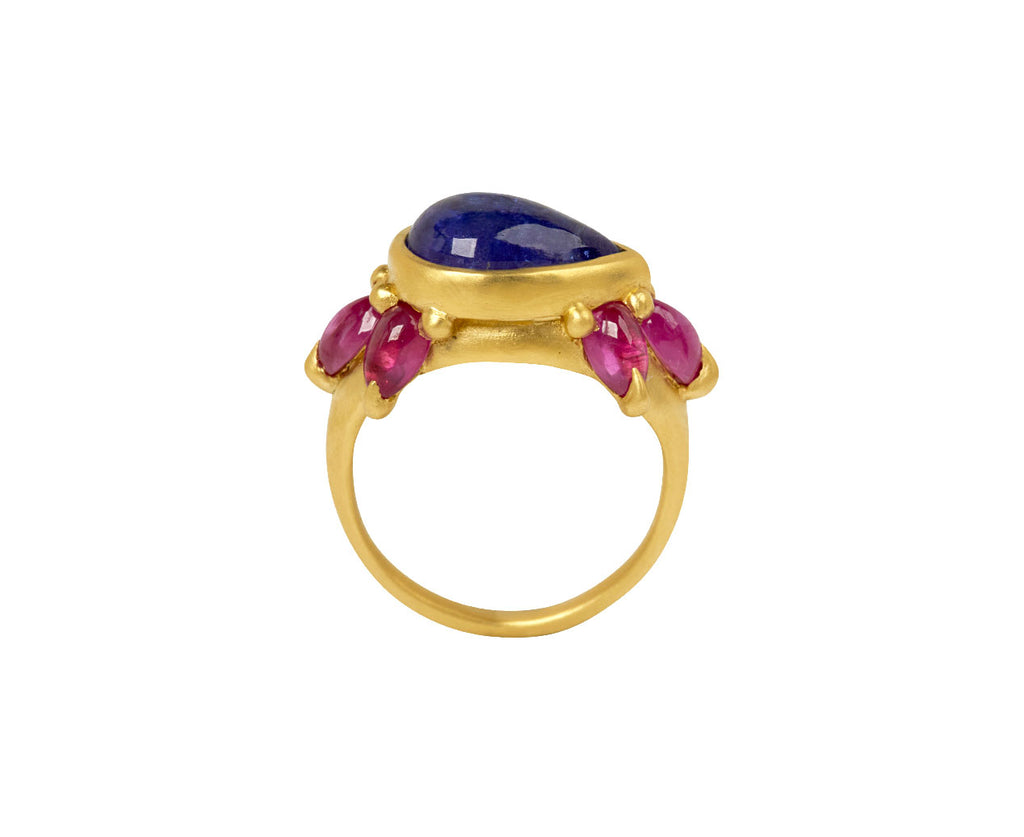 Purple & Pink Cetonia Tourmaline Ring - TWISTonline 