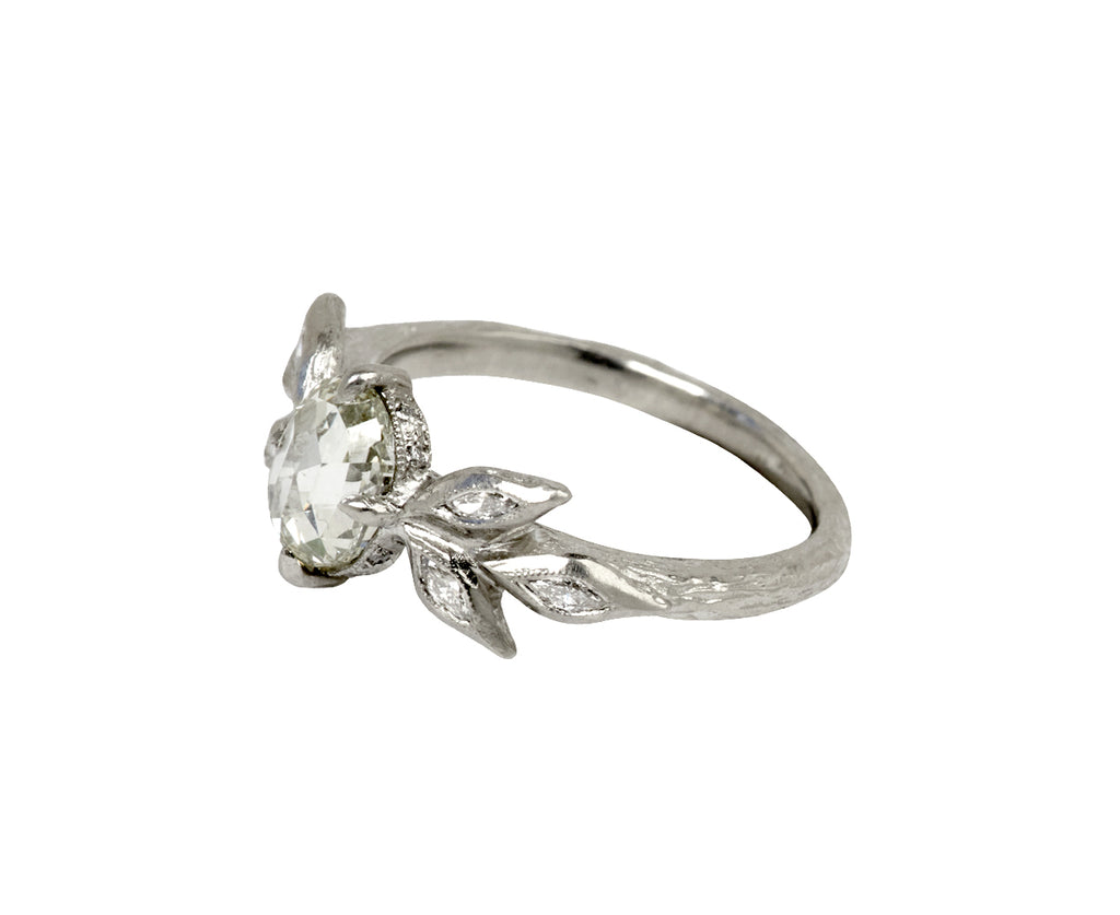 Rosecut Diamond Marquise Leaf Ring - TWISTonline 
