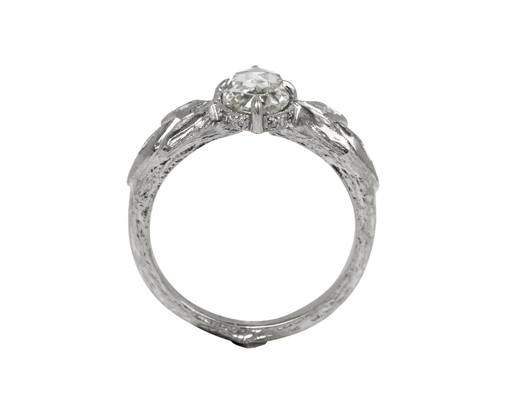 Rosecut Diamond Marquise Leaf Ring - TWISTonline 