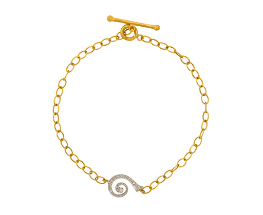 Diamond Swirl Bracelet - TWISTonline 