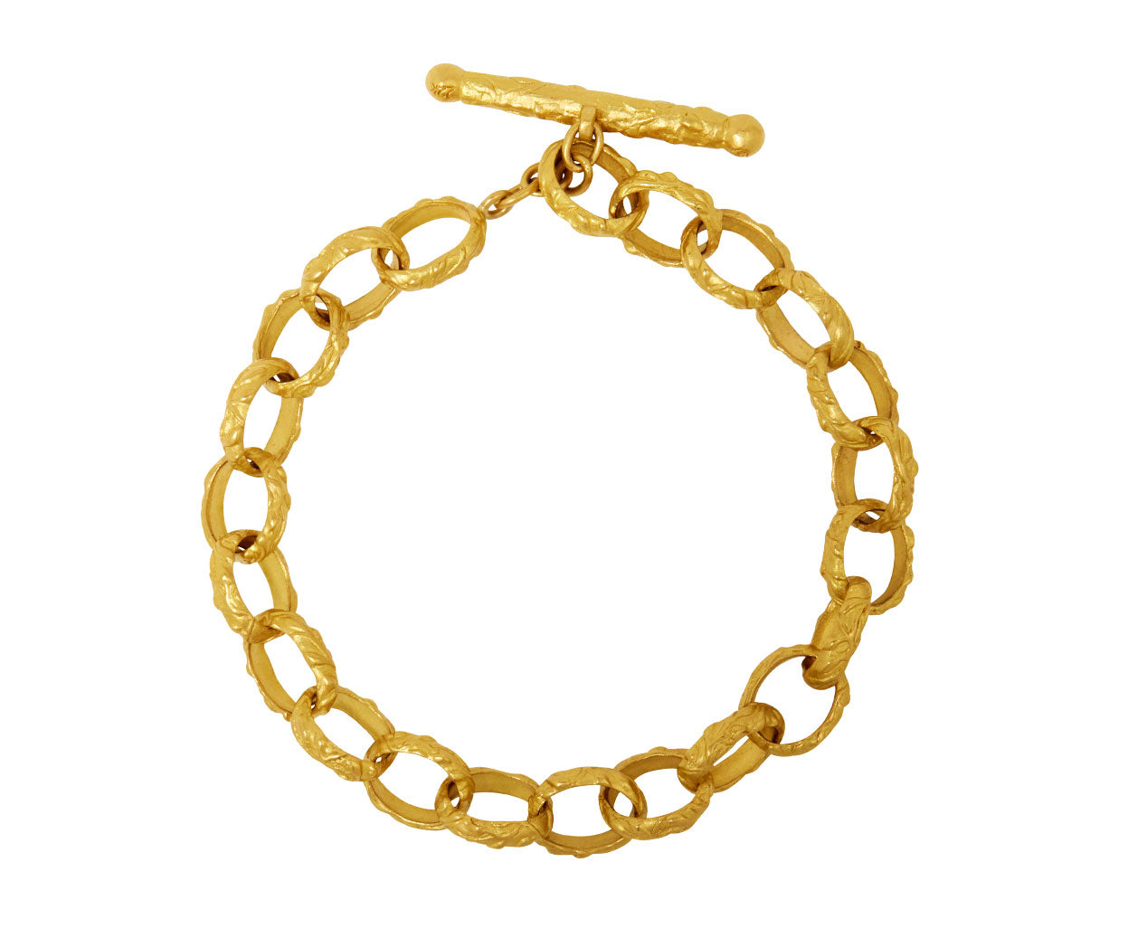 Cathy Waterman Cherry Vine Link Bracelet