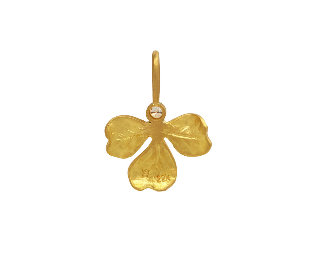 Diamond Clover Charm Pendant ONLY