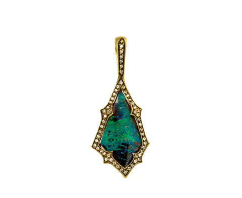 Boulder Opal Charm Pendant ONLY