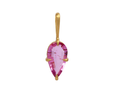 Pink Tourmaline Bon Bon Charm Pendant ONLY