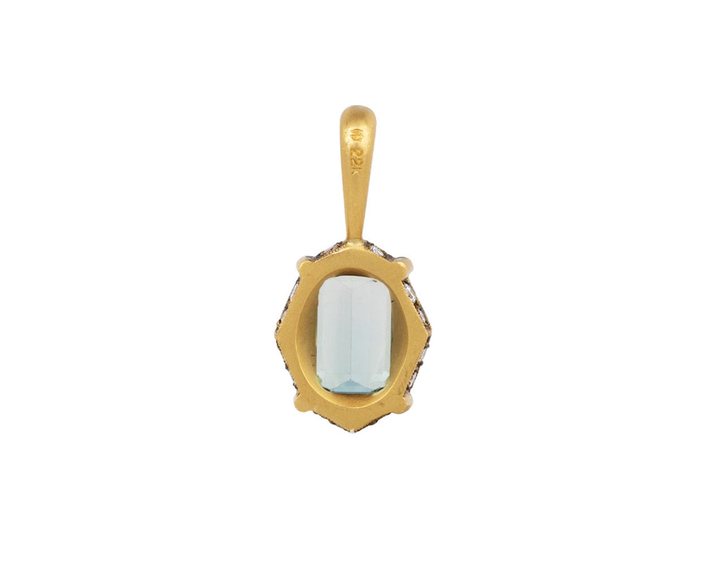 Green Tourmaline Aphrodite Charm Pendant ONLY