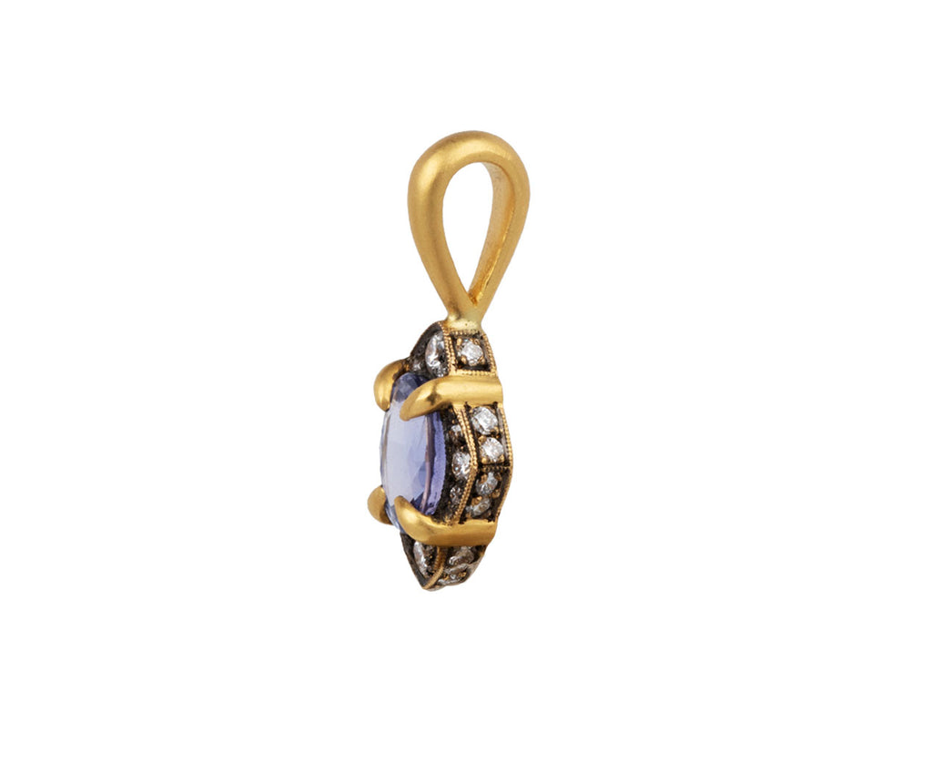 Lilac Sapphire Aphrodite Charm Pendant ONLY