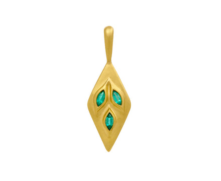 Emerald Castle Wall Charm Pendant ONLY