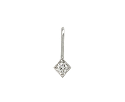 Cathy Waterman Platinum Diamond Charm Pendant ONLY