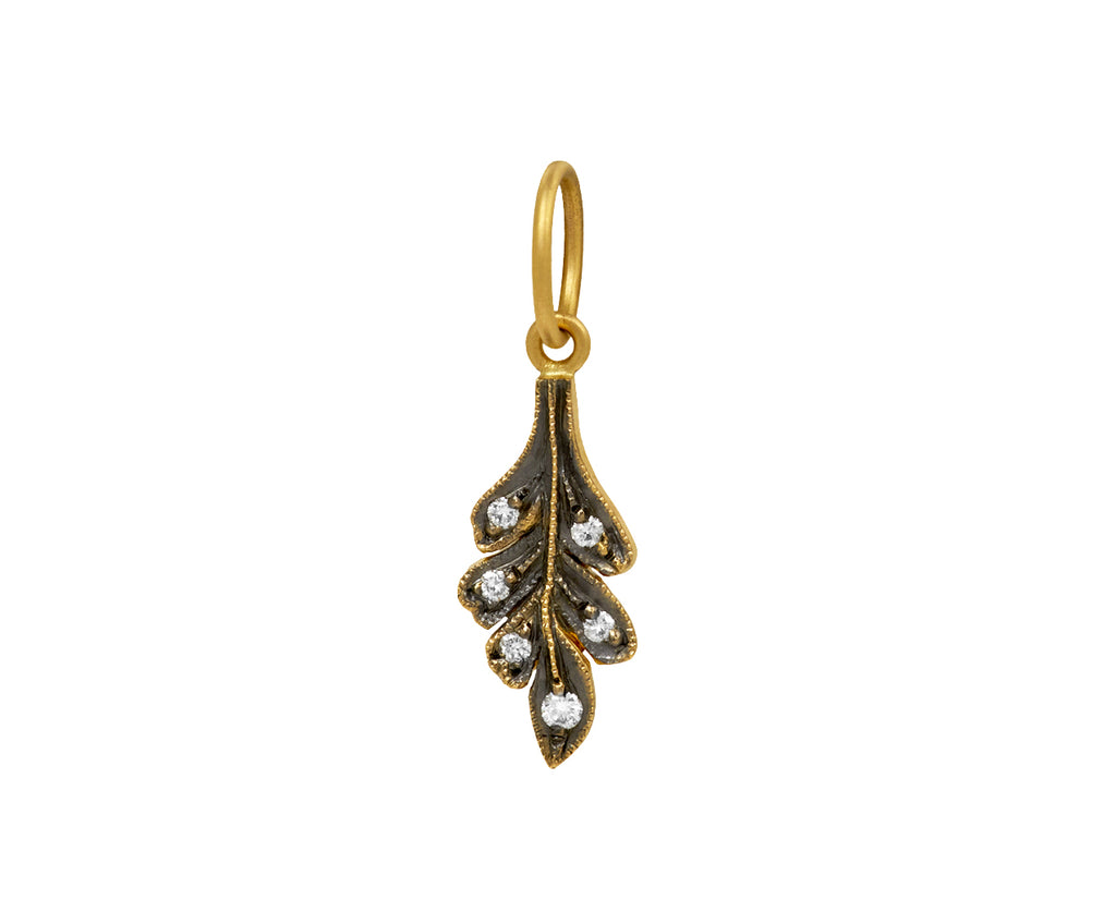 Acorn Leaf Charm
